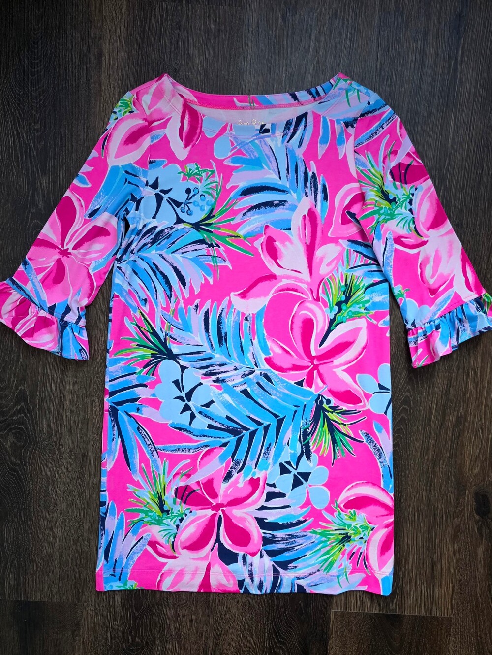 Lilly Pulitzer "Cockatoo Pink Pretty in Pink" girl Sophie dress